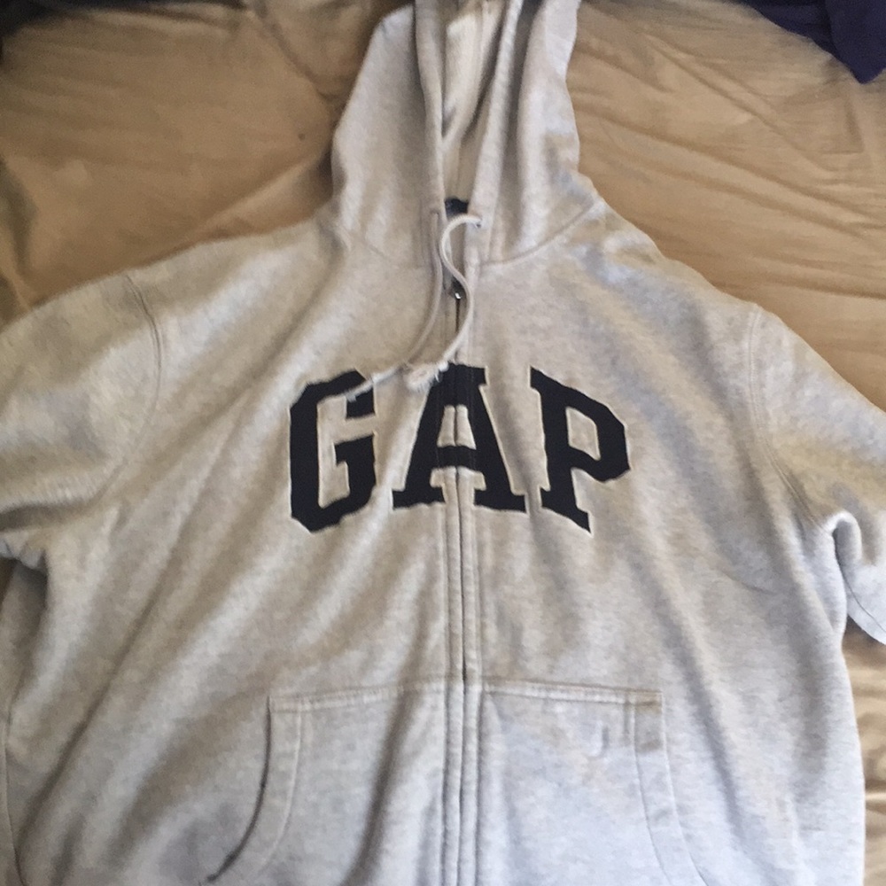 GAP zipper up sweatshirt